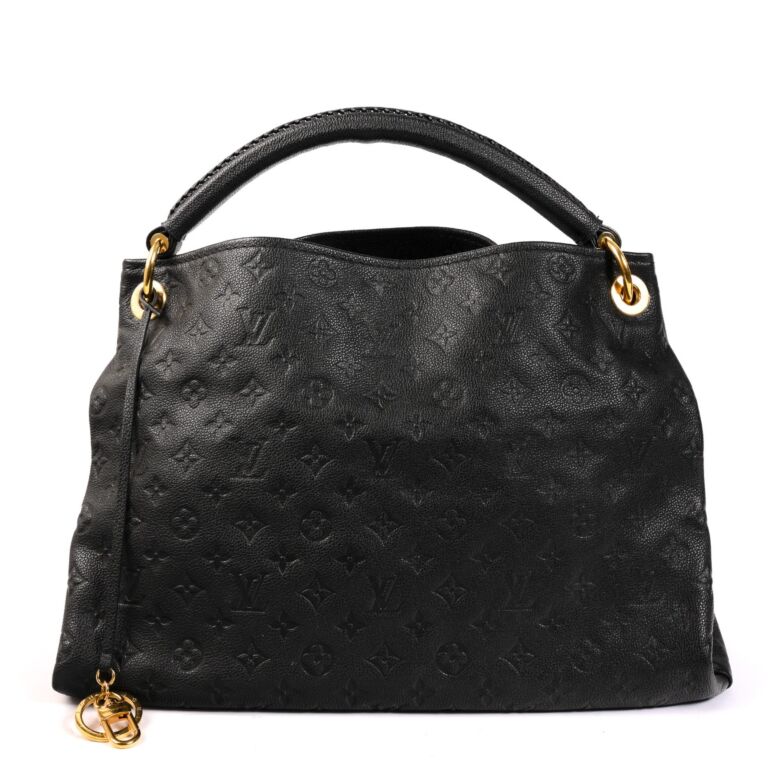 Artsy handbag monogram empreinte outlet leather mm