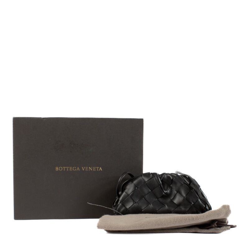 BOTTEGA VENETA ミニ ポーチ ブラック バッグ ボッテガ BOTTEGA VENETA ミニ ザ ポーチ ショルダー 585852