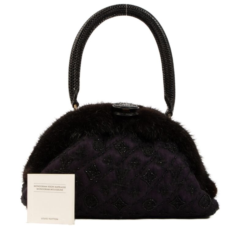 Louis vuitton on sale mink bag