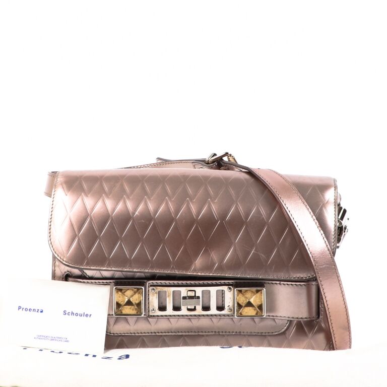 Proenza Schouler Metallic PS11 Mini Classic Crossbody Bag
