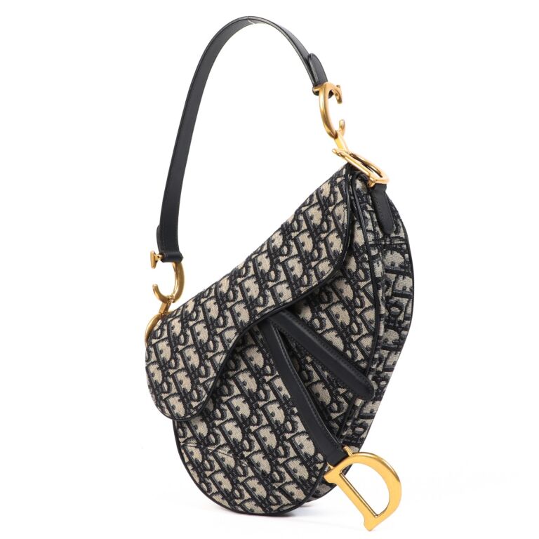 Authentic christian dior saddle bag best sale