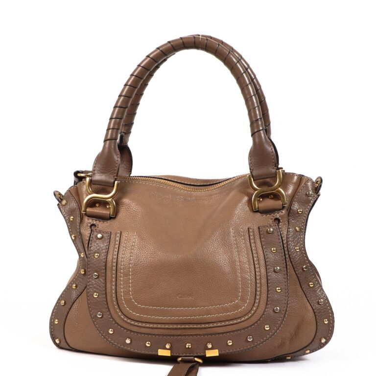 Chloe marcie studded bag deals