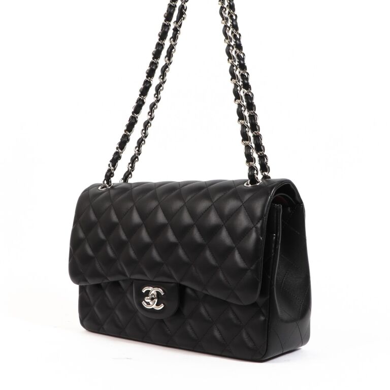 Chanel double shop flap large