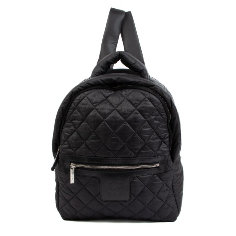 Chanel Black Nylon Cocoon Backpack ○ Labellov ○ Buy and Sell Authentic  Luxury