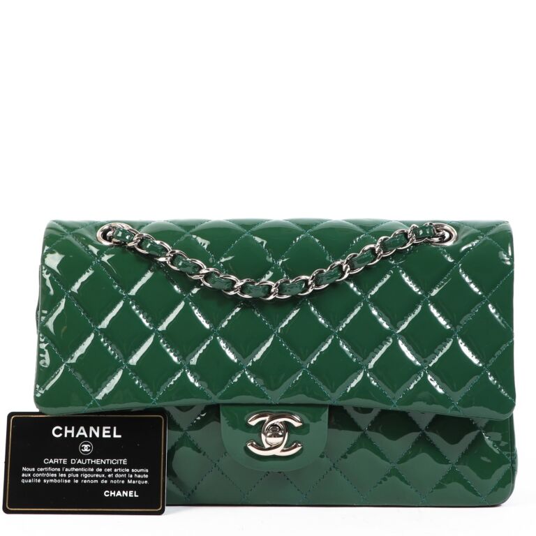 Green chanel bag top