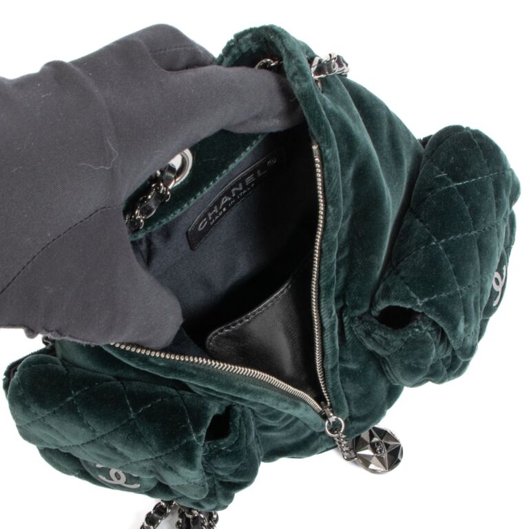 Chanel Travel Ligne Backpack - Green Backpacks, Handbags