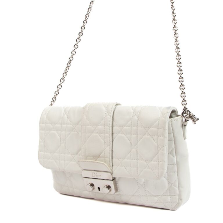Christian dior white handbag hotsell