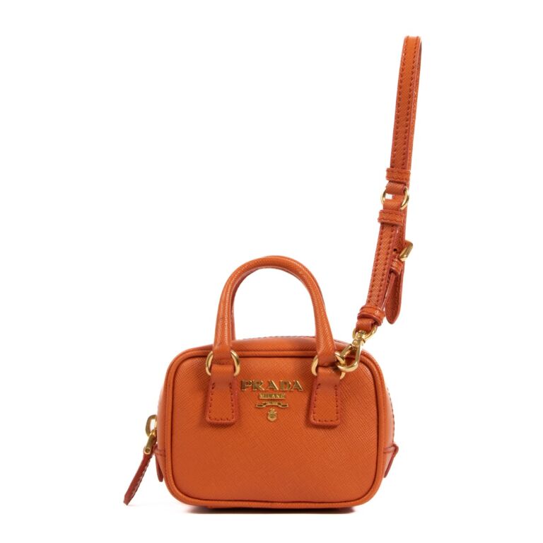 Prada top nano bag