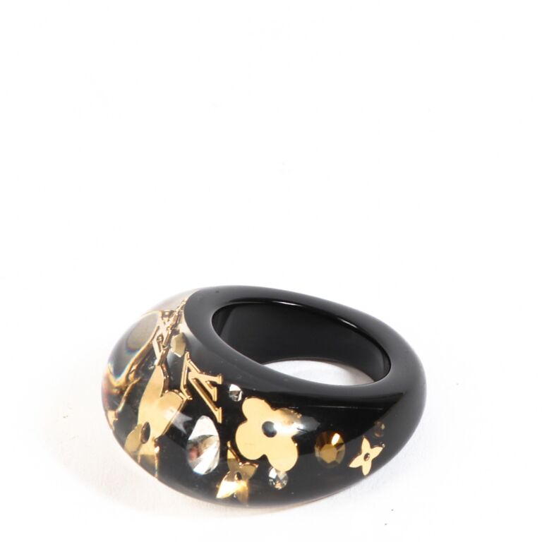 Fusion Of Effects: Trendology: Louis Vuitton Champs-Elysées Black Ring