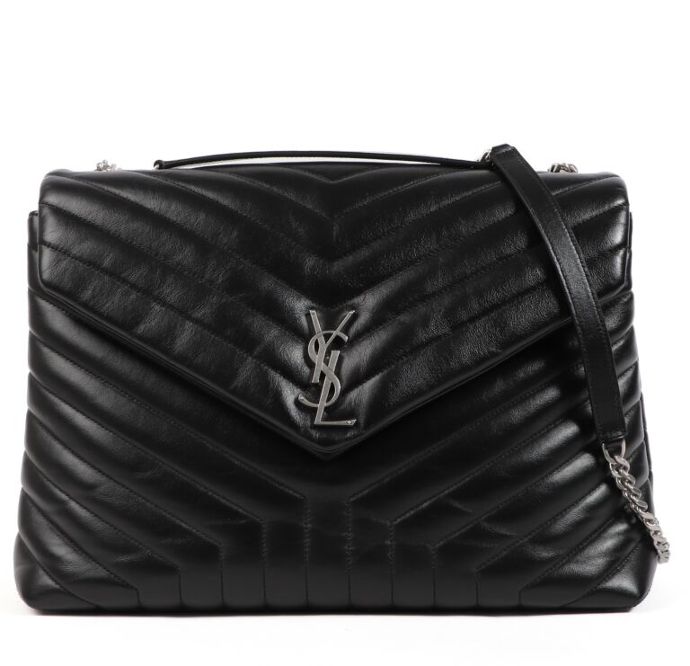 Saint laurent sales large loulou