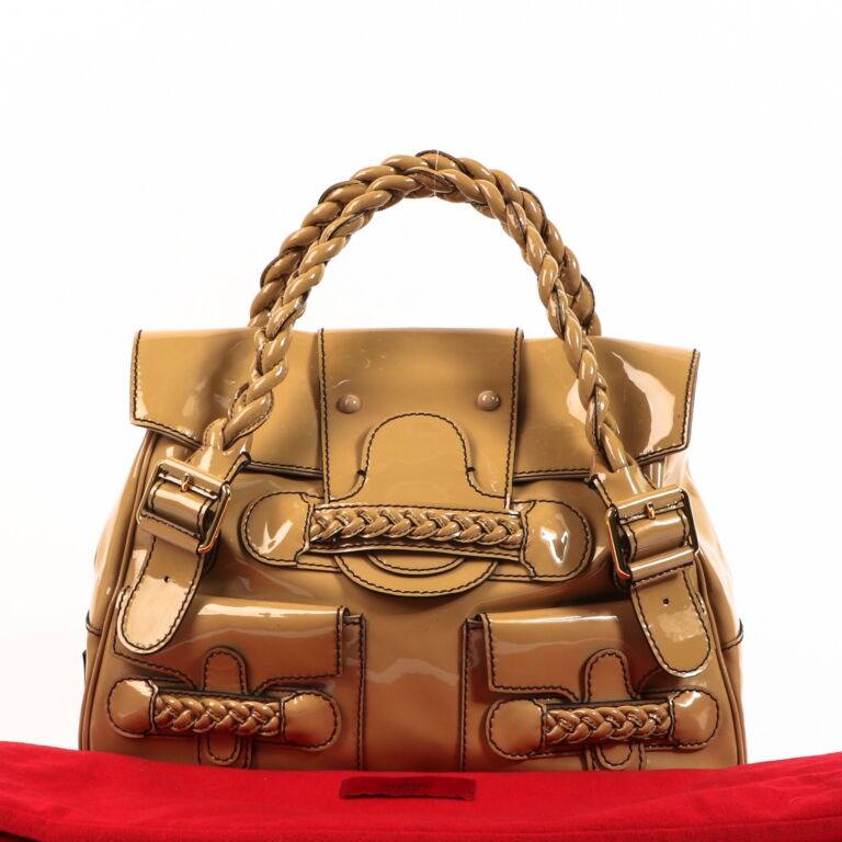 Valentino red patent bag on sale