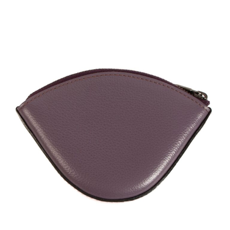 Delvaux Peche Parme Jumping Coin Purse Labellov Buy and Sell
