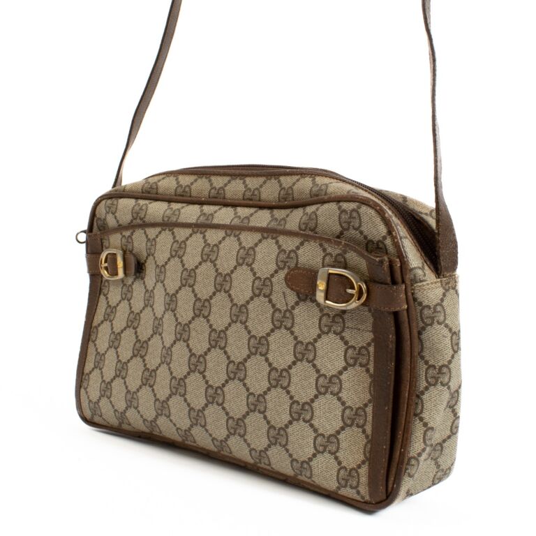 Gucci GG Supreme Vintage Crossbody Bag Labellov Buy and Sell