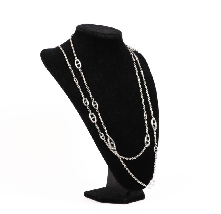 Hermes Silver Amulettes Cadenas Pendant Necklace – THE CLOSET