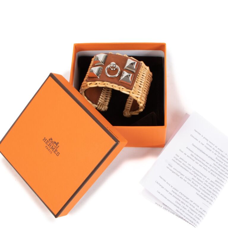 Hermès Medor Picnic Cuff Bracelet ○ Labellov ○ Buy and