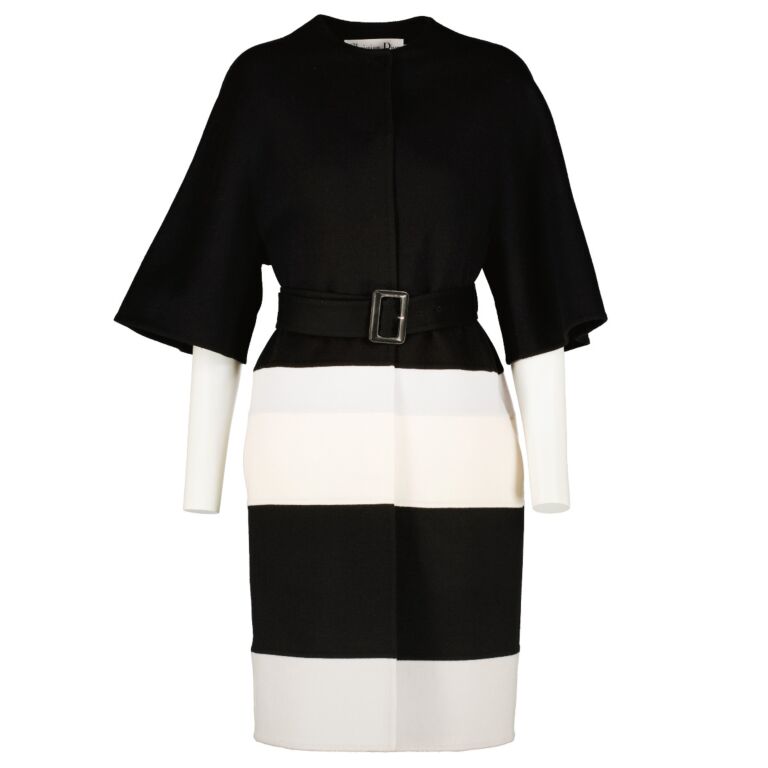 Dior black coat on sale