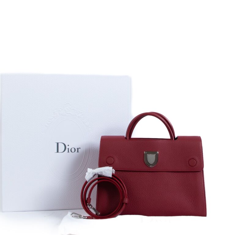 Christian Dior Bordeaux Medium Diorever Handbag Labellov Buy
