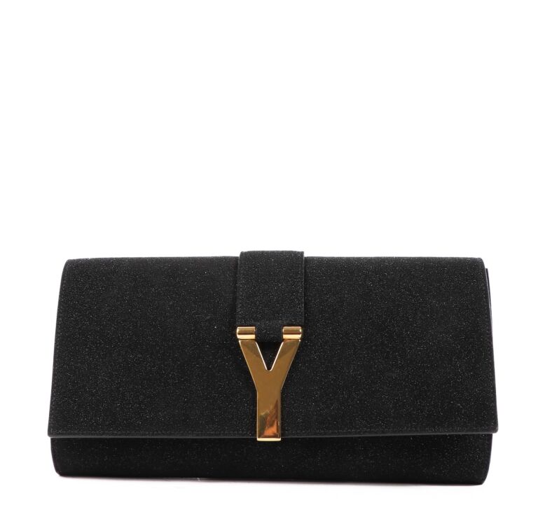 Ysl glitter clutch new arrivals