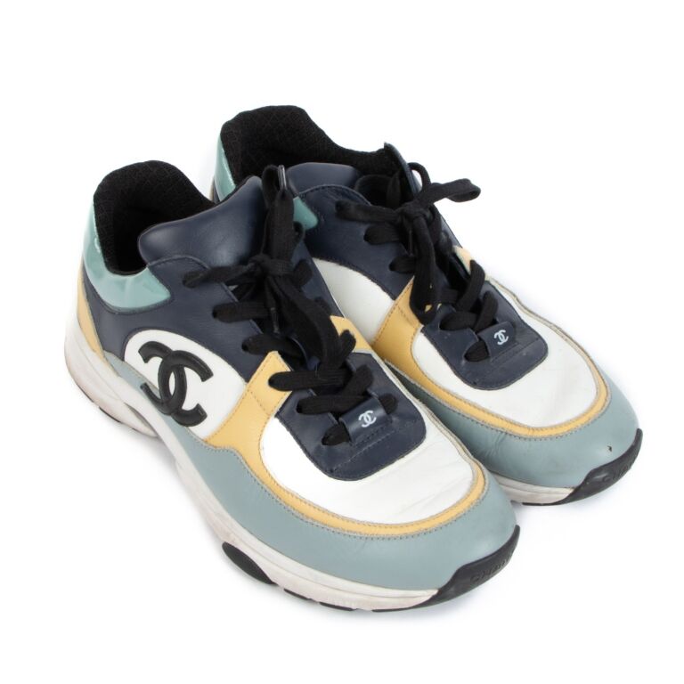 Chanel Multicolor Sneakers Size 41 1 2 Labellov Buy and Sell Authentic Luxury
