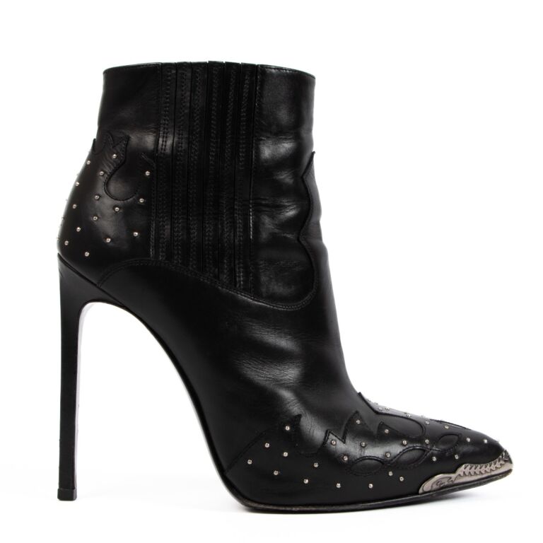 Saint laurent ankle boots sale cheap