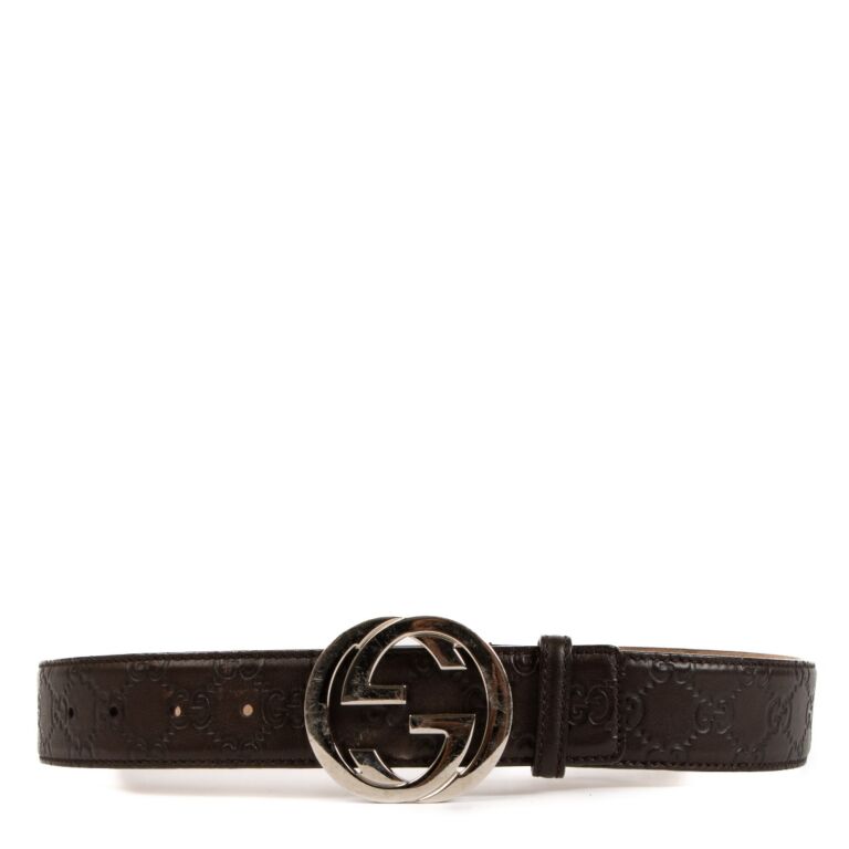 ベルト GUCCI BROWN LEATHER GG BELT GG Marmont wide belt in brown leather | GUCCI® US
