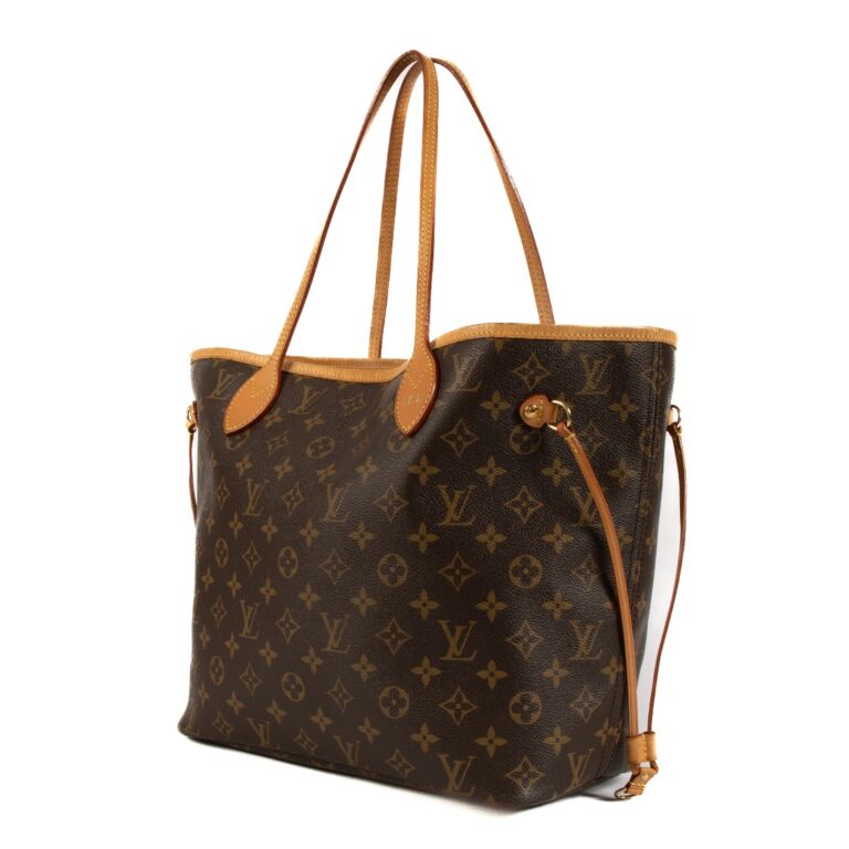 Louis Vuitton Monogram Neverfull MM Shoulder Bag ○ Labellov