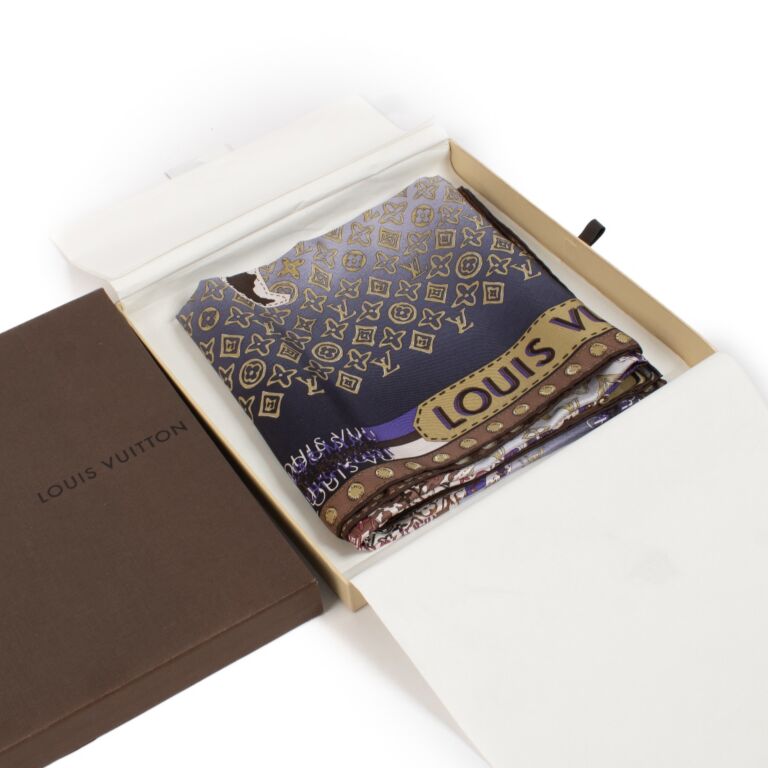 限定品◆関税無【LOUIS VUITTON】LV マップ スクエア90 スカーフ Ultimate Monogram Square 90 S00 - Accessories | LOUIS VUITTON