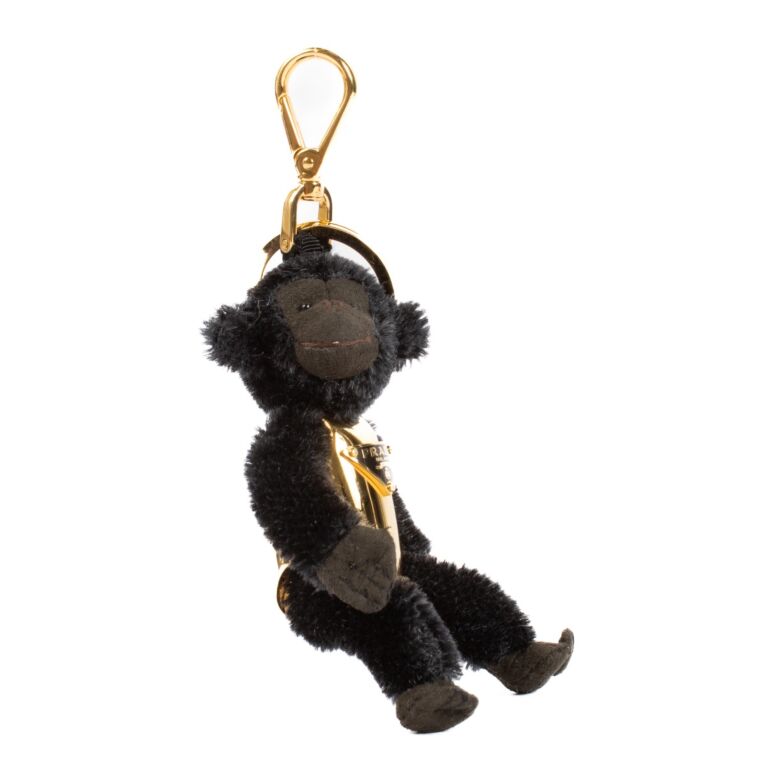 PRADA キーリング モンキー 猿 Prada Black Monkey Keychain Bag Charm ○ Labellov ○ Buy and