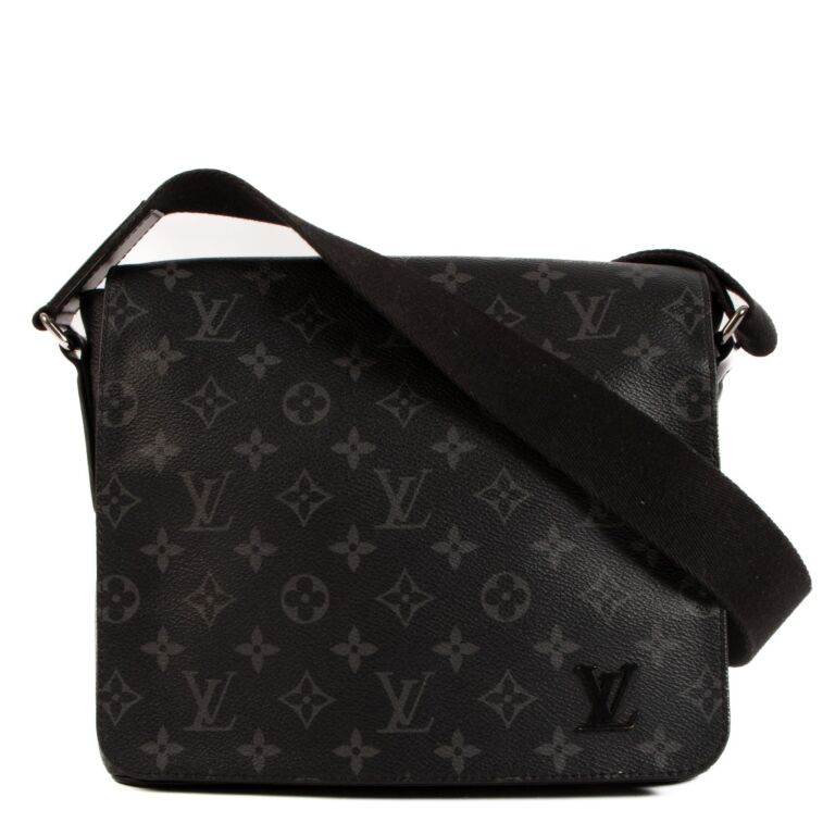 Louis Vuitton Monogram Eclipse District PM - Black Messenger Bags