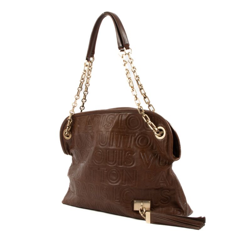Louis Vuitton Paris Souple Whisper PM - Brown Shoulder Bags, Handbags -  LOU785055