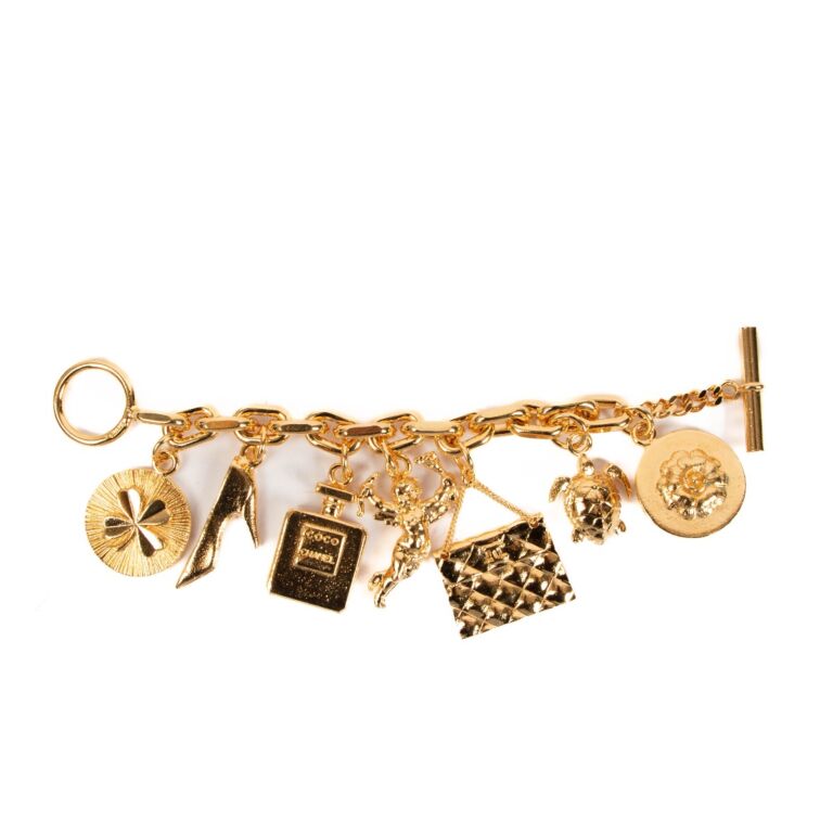 Authentic chanel charms best sale