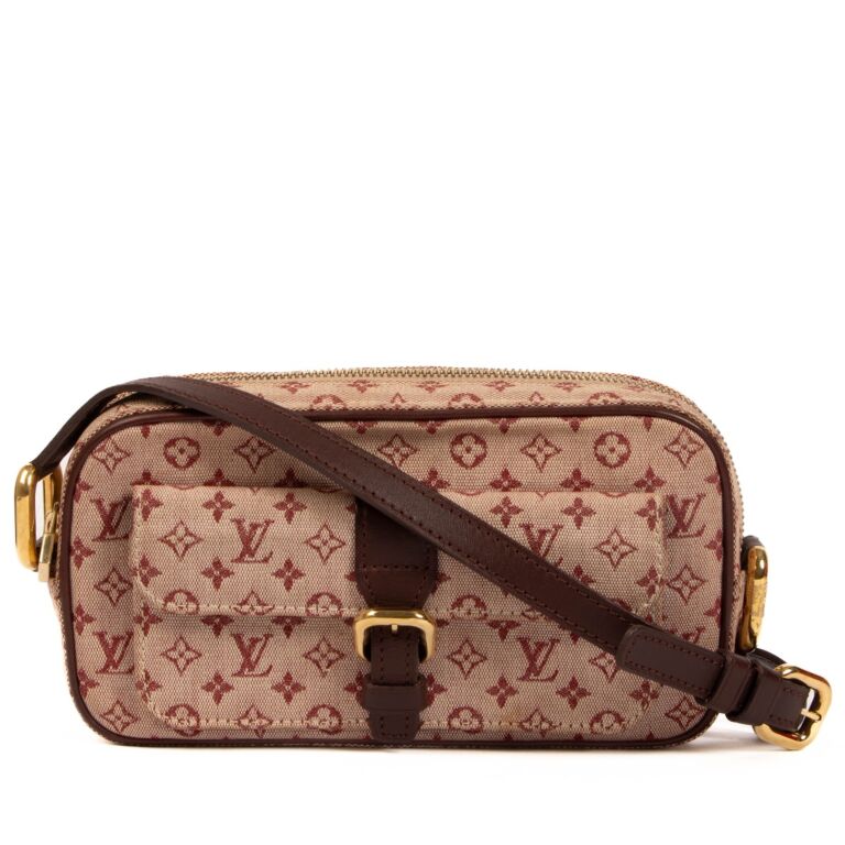 LOUIS VUITTON CHERRY MONOGRAM MINI LIN JULIETTE BAG