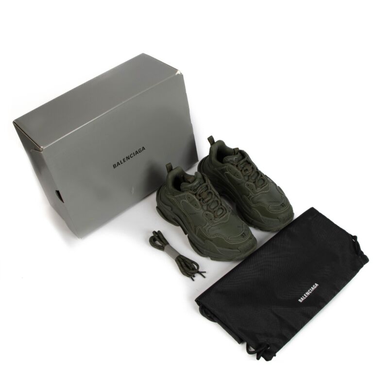 Balenciaga cheap sneakers olive