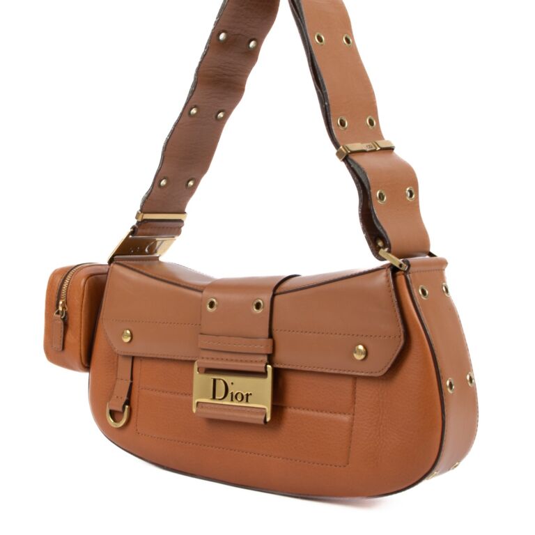 Christian Dior Camel Street Chic Columbus Avenue Bag Labellov