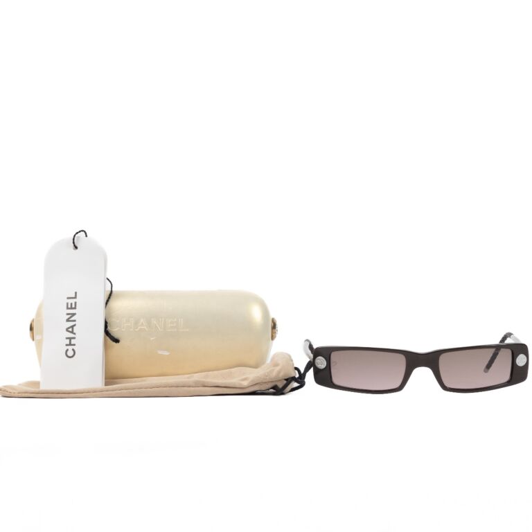 Chanel 5036 Vintage Narrow Sunglasses ○ Labellov ○ Buy and Sell