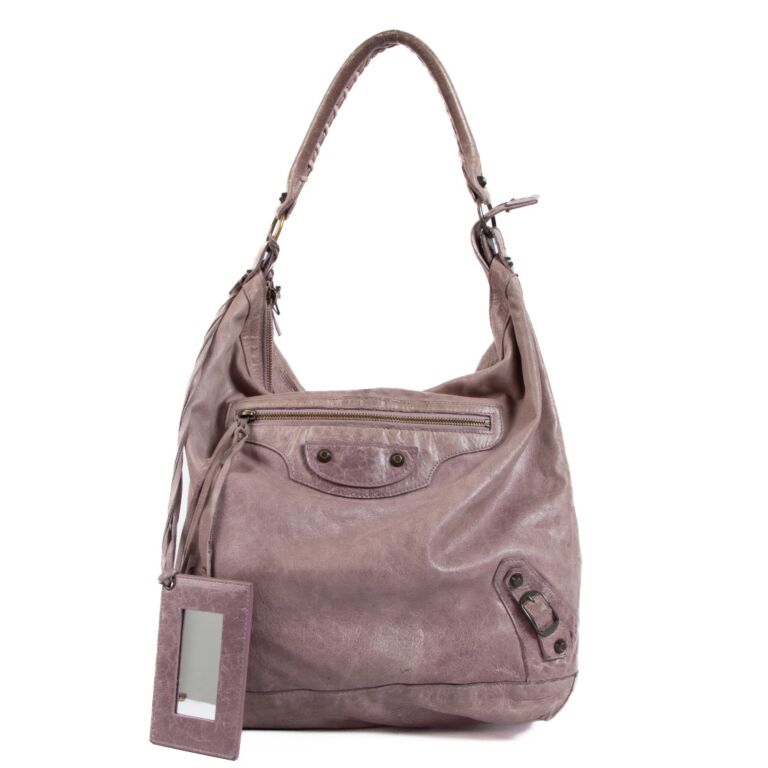 Balenciaga Rose Bruyere Arena Day Bag Labellov Buy and Sell