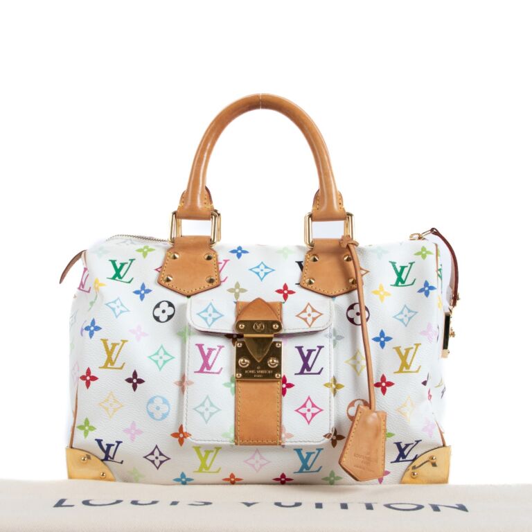 Louis Vuitton x Takashi Murakami Speedy Monogram 30 White Multicolor - US