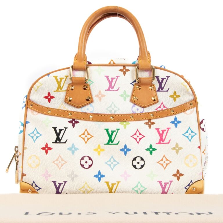 Louis Vuitton x Takashi Murakami Trouville Monogram Multicolore ○ Labellov  ○ Buy and Sell Authentic Luxury