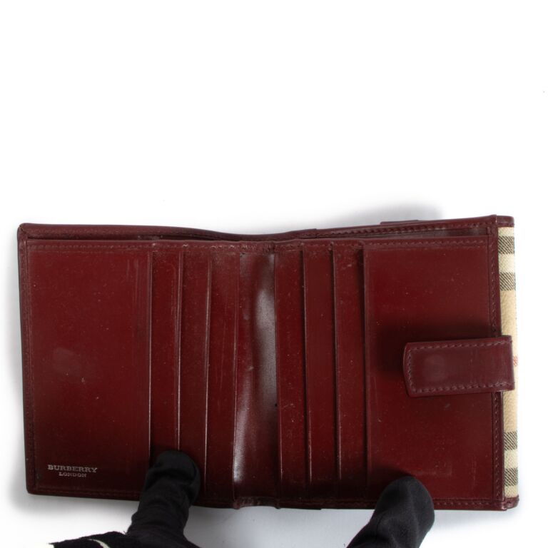 1983 check and leather card case 2025