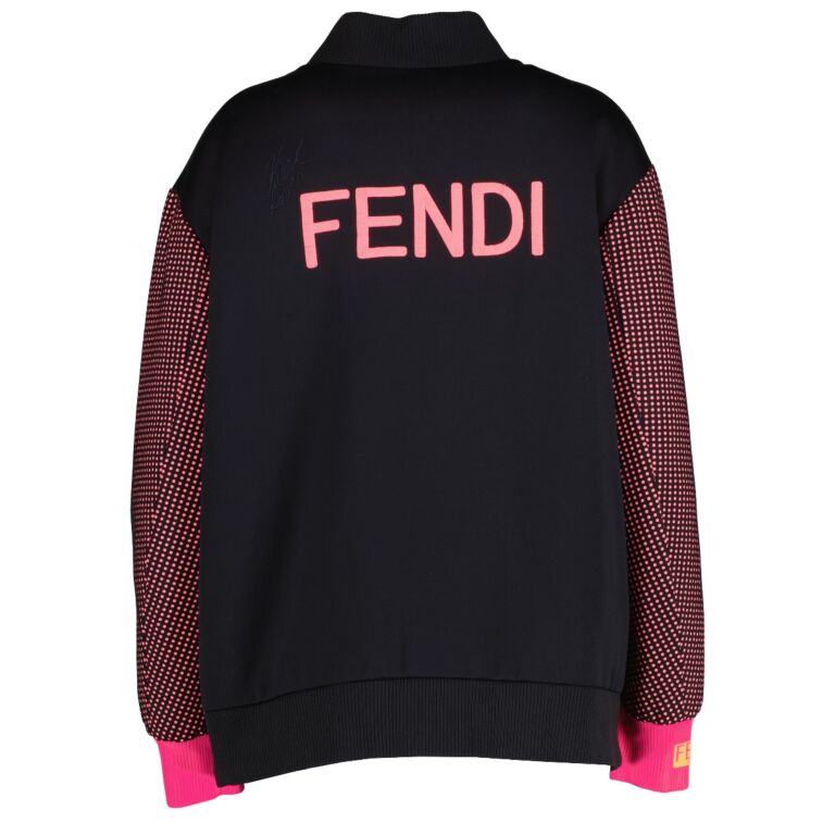 Fendi Black And Pink Bomber Jacket ○ Labellov ○ Buy and Fendi Black And Pink Bomber Jacket ○ Labellov ○ Buy and