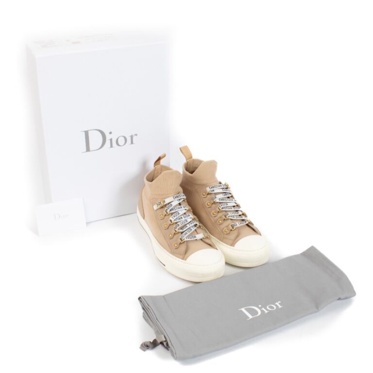 Christian Dior Nude Walk'N'Dior Sneakers - size 39