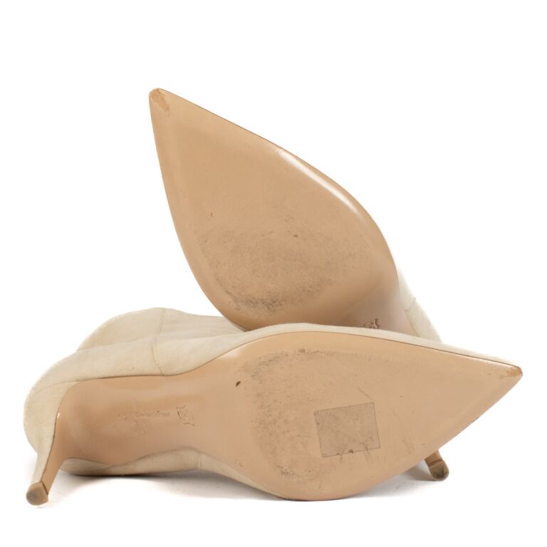 シューズ・サンダルその他 GIANVITO ROSSI ASCOTT PULL-ON BOOTS IN SUEDE GIANVITO ROSSI Chester suede Chelsea boots | NET-A-PORTER
