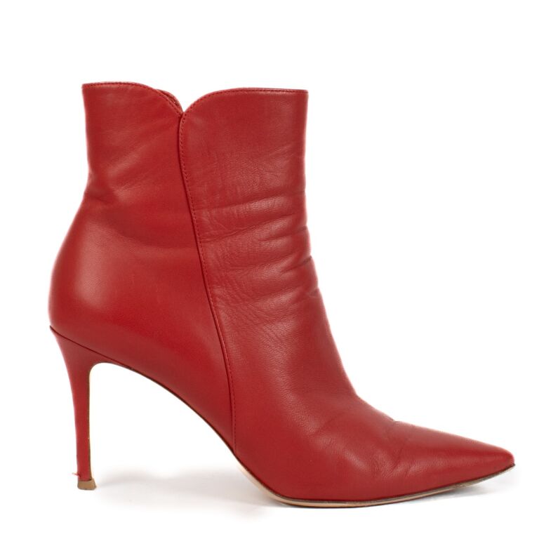 Gianvito rossi red boots hotsell