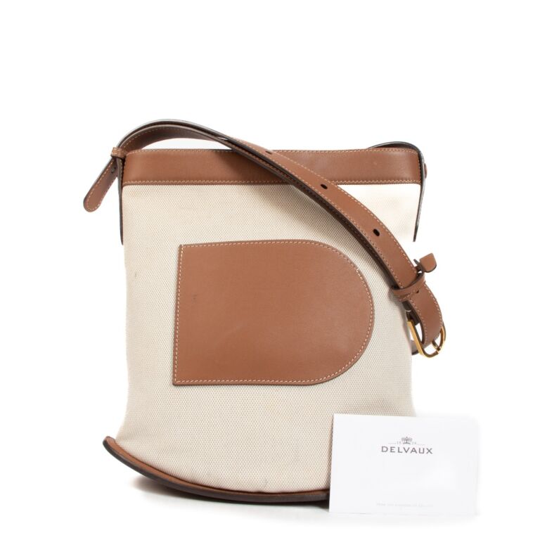 Delvaux Tan Leather Shoulder Bag - Delvaux