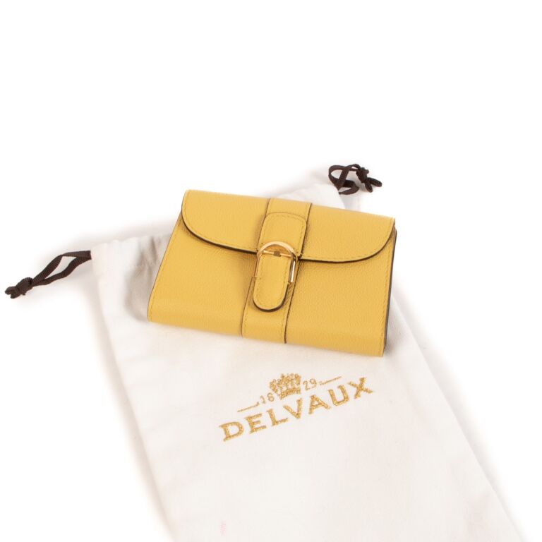 Delvaux Brillant Card Holder Pollen Rodeo Calf ○ Labellov