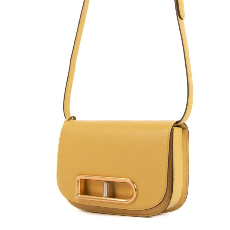 【DELVAUX】ランゴー スモール Alpina Calf Delvaux Lingot in Alpina Calf (Rosewood)