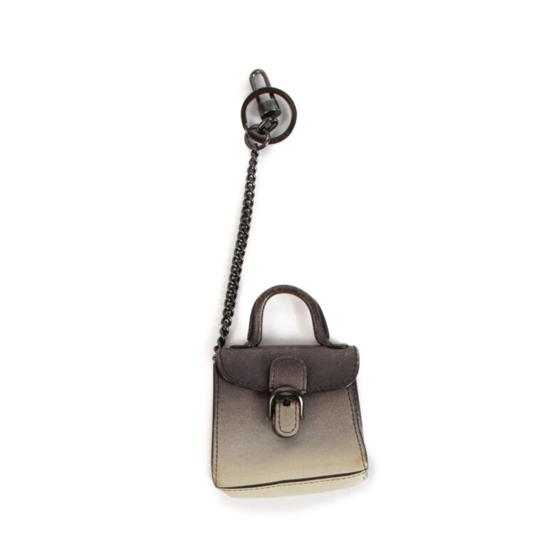 Delvaux Ombre Brillant Keychain Bag Charm Labellov Buy and Sell Authentic Luxury