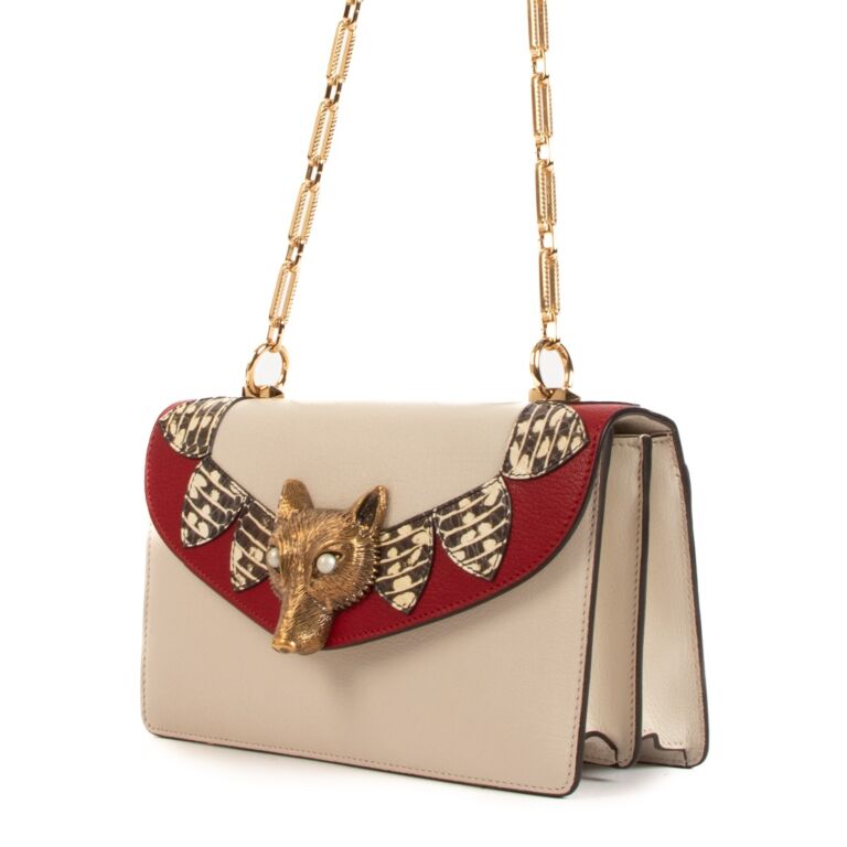 Gucci fox head online bag