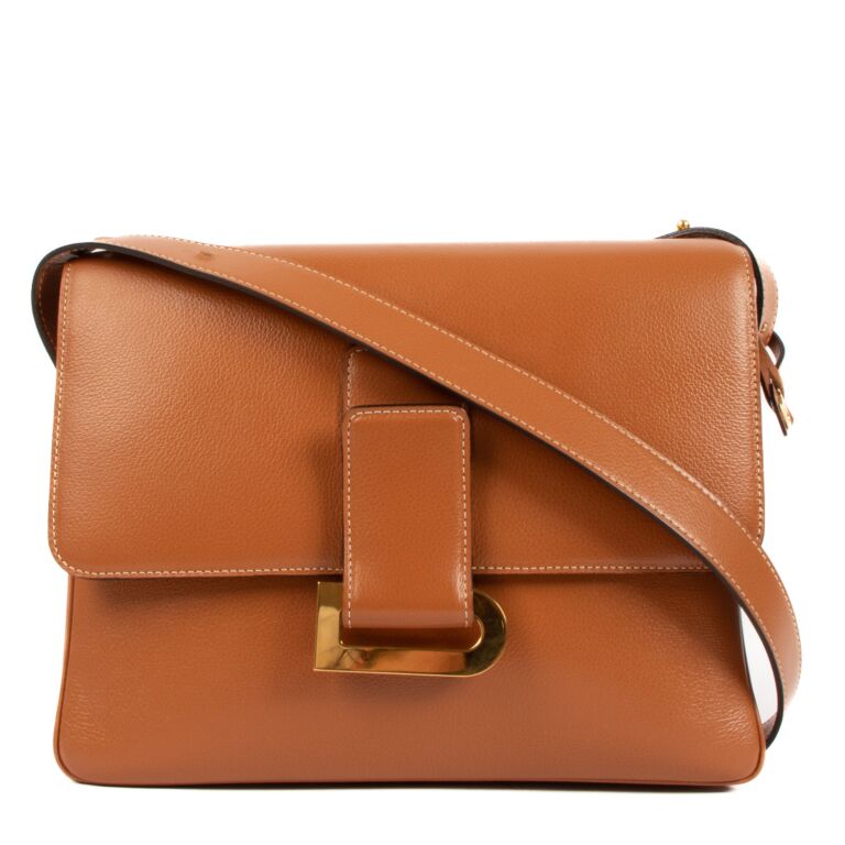 【売れ筋】 Delvaux Labellov ○ Bag Shoulder Jumping Cognac Poirier バッグ