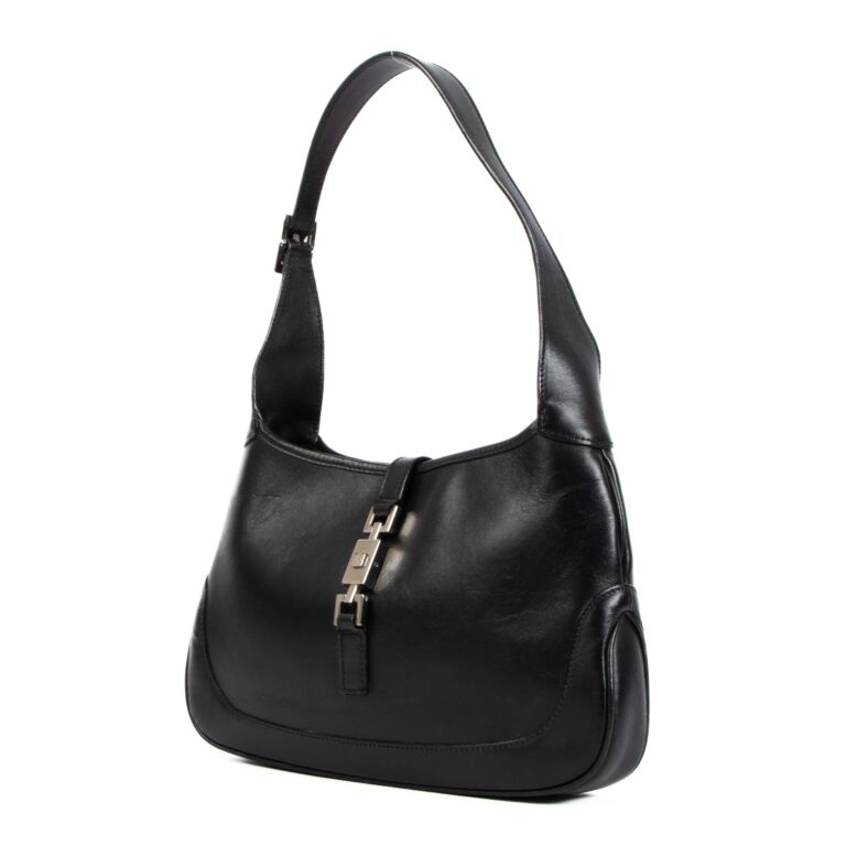 Gucci Jackie 1961 Small Black Leather Bag ○ Labellov ○ Buy and